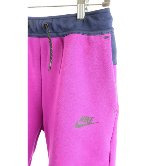 NEW Nike Sportswear Tech Fleece Big Kids Joggers Purple Size Large HV5869-505 - Picture 6 of 7